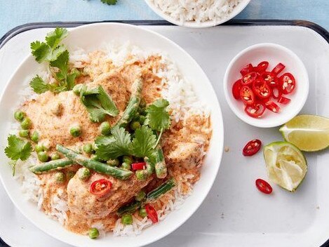 Thai chicken curry.