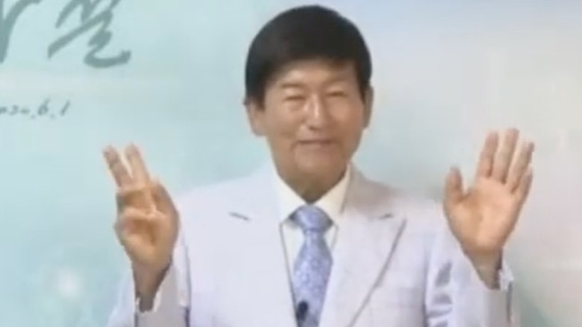 Jeong Myeong-seok is the leader of the religious group.