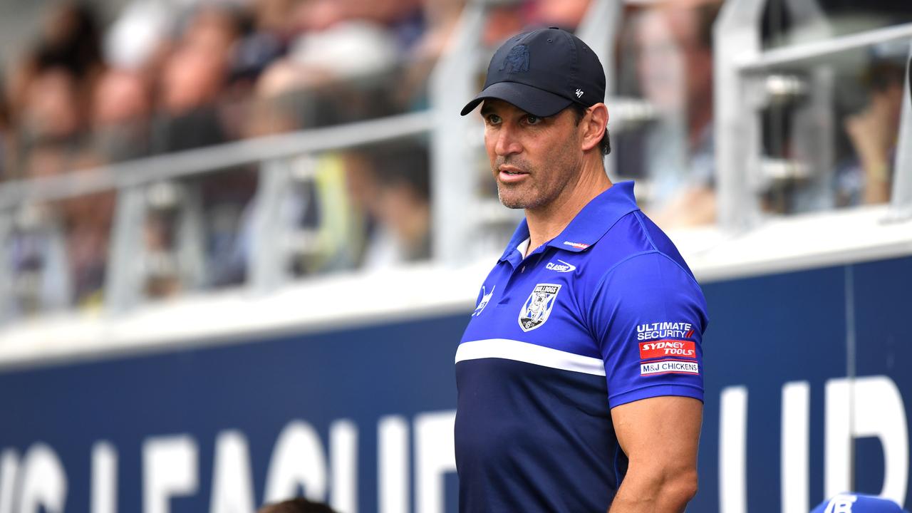 NRL 2021 RD06 North Queensland Cowboys v Canterbury-Bankstown Bulldogs – Trent Barrett Coach NRL PHOTOS