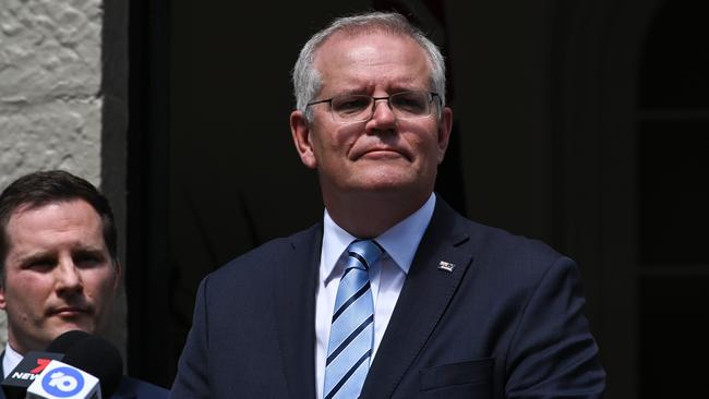 Prime Minister Scott Morrison.  Picture: NCA NewsWire / Flavio Brancaleone