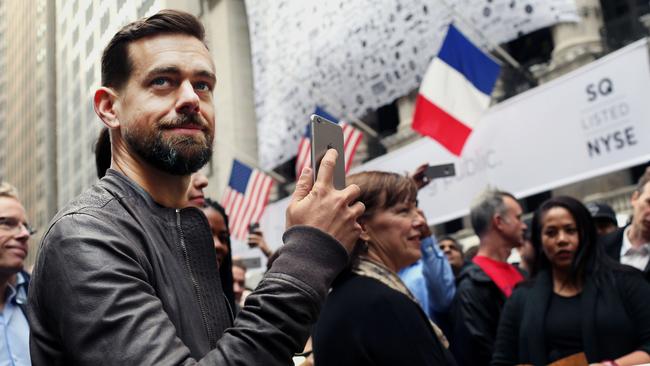 Block co-founder and chief executive Jack Dorsey. Picture: Bloomberg