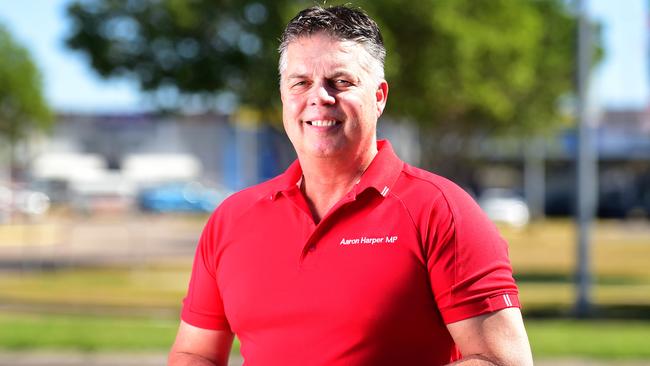 Member for Thuringowa Aaron Harper. Picture: Alix Sweeney