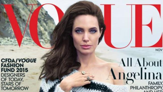 Angelina Jolie for Vogue Magazine. Picture: Vogue