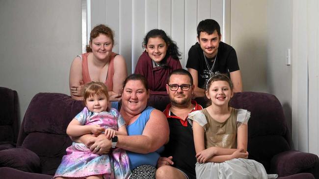 FAMILY MATTERS: Sophie, Michelle, Arthur and Tiffany and (back) Selena, Felicity and Nicholas Wright. Picture: Rob Williams