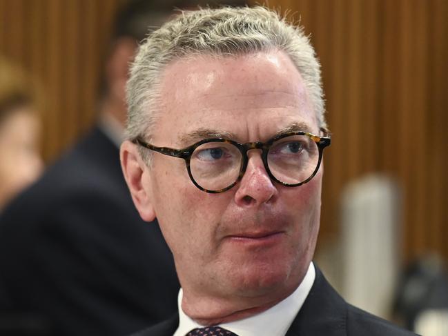 CANBERRA, AUSTRALIA, NewsWire Photos. DECEMBER 1, 2023: Former Minister for Defence of Australia, Christopher Pyne at the National Press Club in Canberra. Picture: NCA NewsWire / Martin Ollman