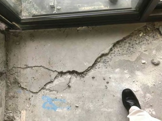 Damage in Opal Tower. Source: Opal Tower Investigation Interim Report.