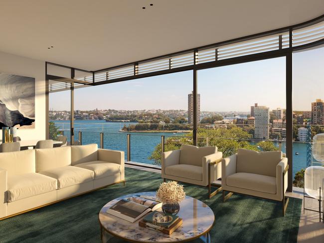 Aqualuna is a new development planned for Milsons Point.
