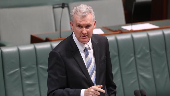 Labor’s Tony Burke has declared it is in the national interest to allow the Sri Lankan Tamil family facing deportation to stay in Australia. Picture Kym Smith