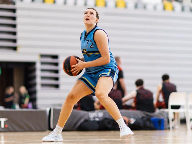 Sienna Lehmann at the Basketball Australia Schools Championships. Picture: Taylor Earnshaw