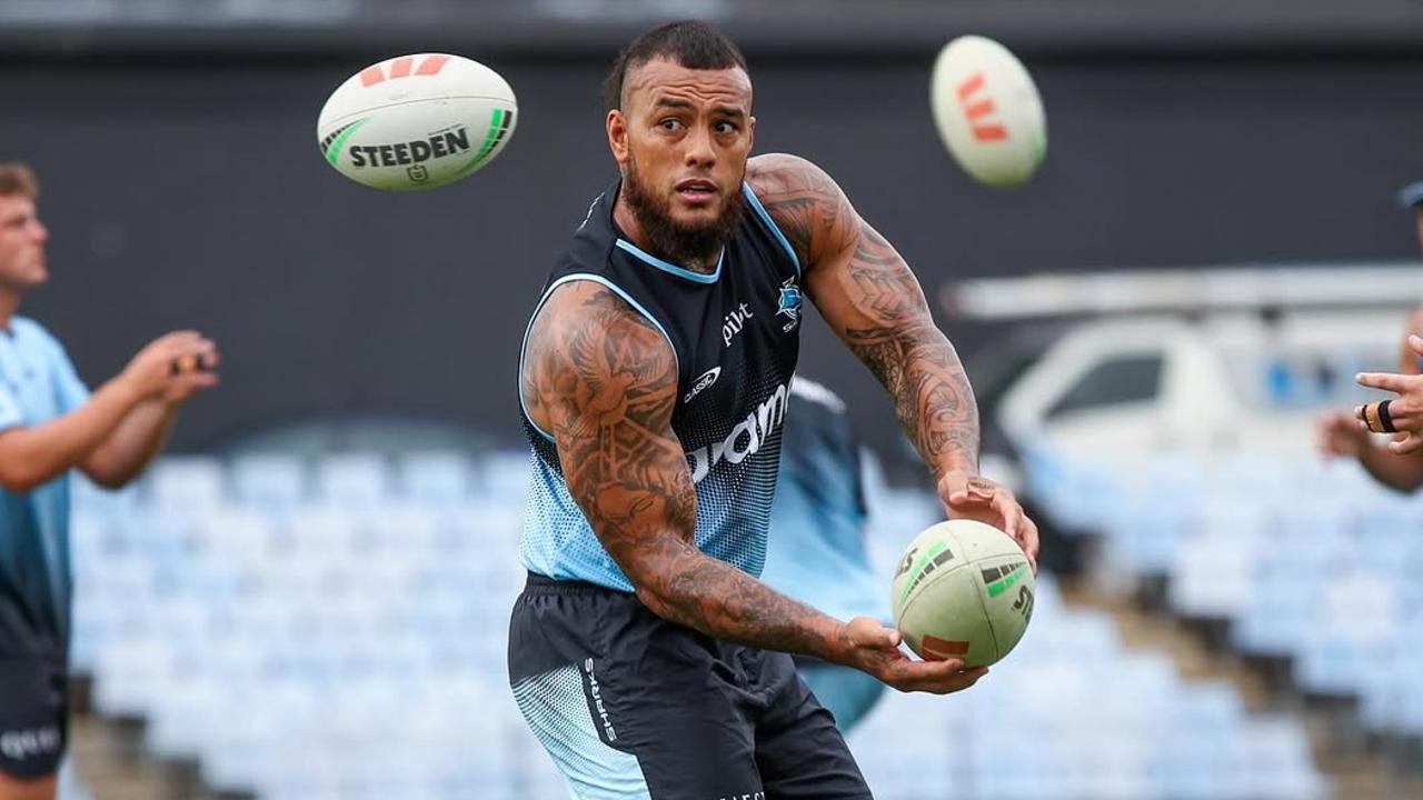 Ripped recruit Fonua-Blake hints at new role in Sharks pack