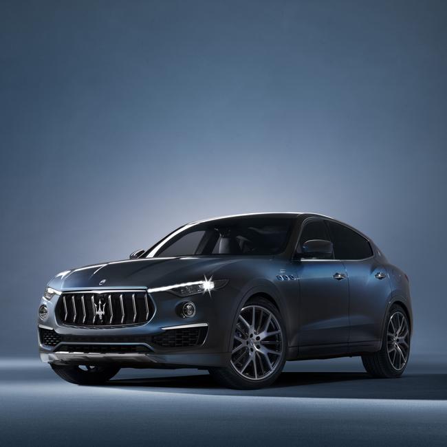 She was caught driving a Maserati Levante on a suspended licence. Picture: Supplied