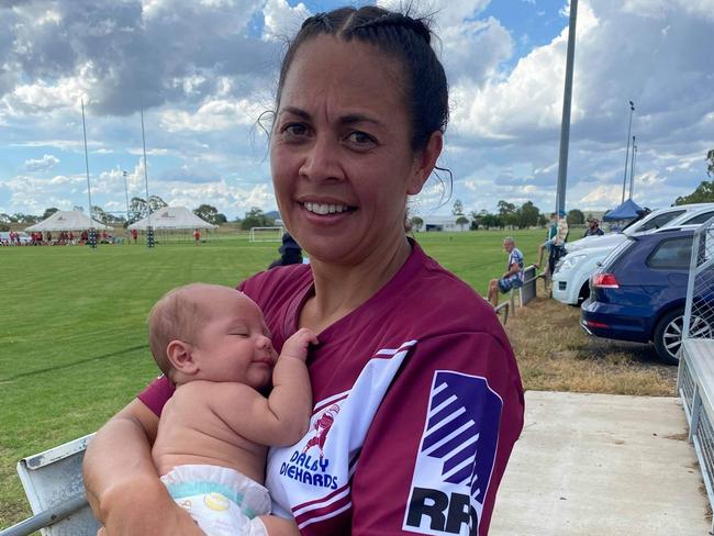 Elin Salase-Edmonds and her grandson Elijah. Picture: Facebook