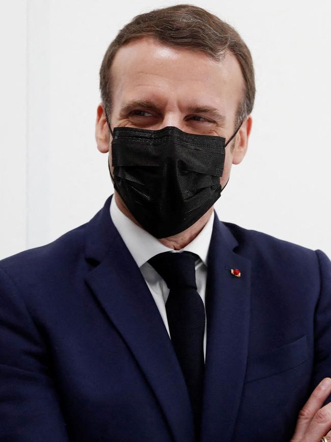 French President Emmanuel Macron.