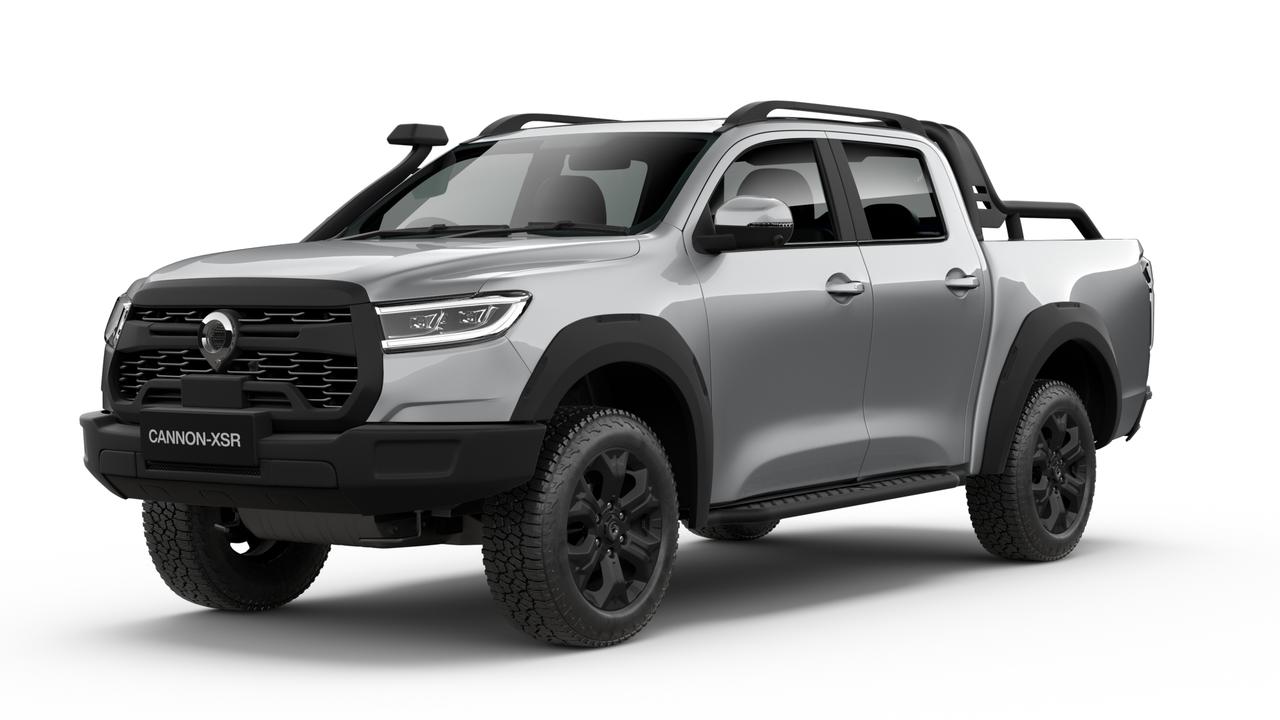 The GWM Ute Cannon XSR undercuts popular rivals by more than $20,000.