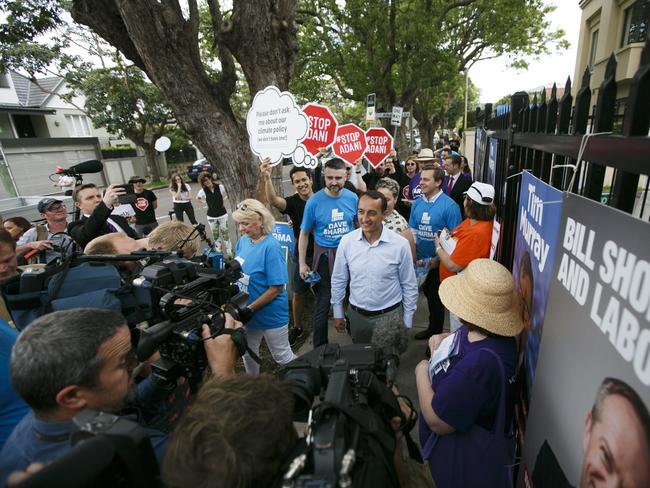 Voting has started at Rose Bay Public School. Photo: Tim Pascoe