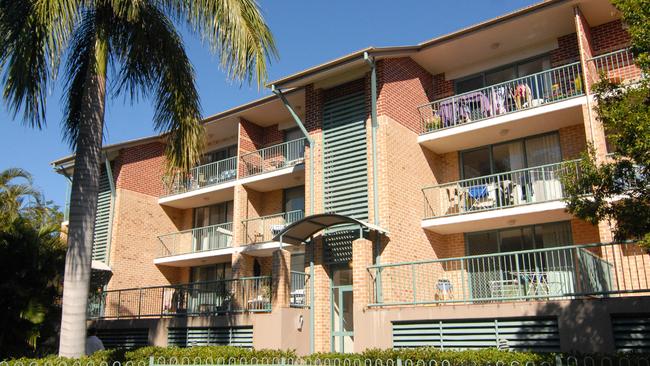 Dr Haneef’s unit complex on Pohlman St, Southport the day after his arrest.