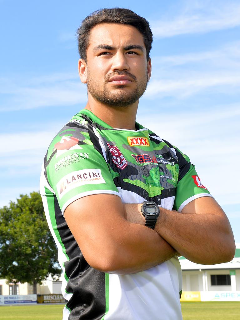 Hughes went to Townsville for a second crack at the NRL. Picture: Shae Beplate