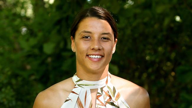 Soccer star Sam Kerr is the Young Australian of the Year. Picture: Kym Smith