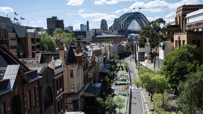 As Sydney endured lockdown, Perth was getting about its business as normal, with barely a mask in sight. Picture: NCA NewsWire/James Gourley