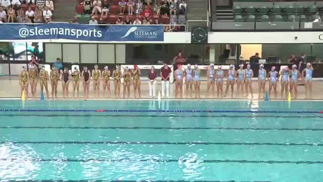 Replay: Water Polo Queensland State Titles - Mermaids (Pink) v St Ritas’ College (U16 Girls)