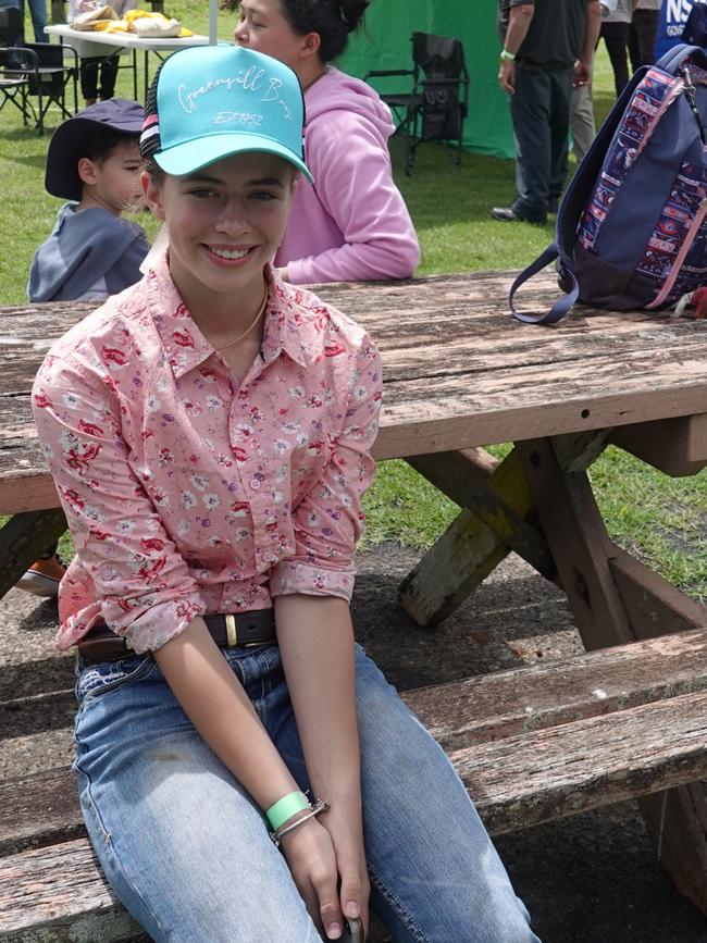 Issie Freeman at the Dorrigo Show, November 24, 2023. Picture: Chris Knight