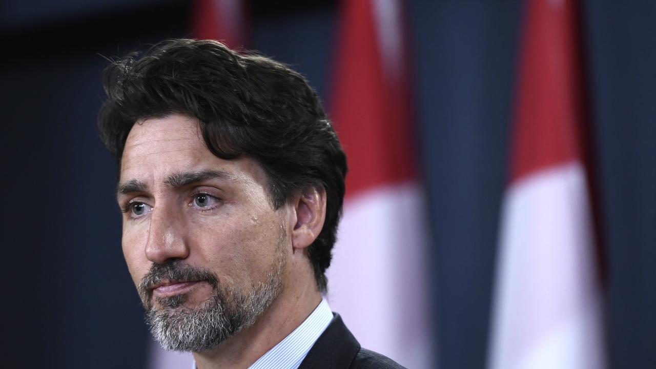 Canadian Prime Minister Justin Trudeau vowed his government will get answers after a Ukrainian passenger jet crashed, killing 57 Canadians, just minutes after taking off from Iran’s capital. Picture: Justin Tang/The Canadian Press via AP