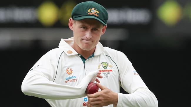 Marnus Labuschagne could be given a chance to captain Queensland when he returns from Australia’s Test tour of South Africa. Picture: Getty Images