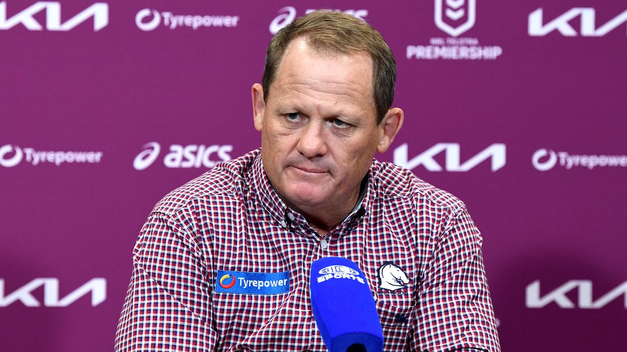 NRL 2021: Brisbane Broncos cancelled race day, Kevin Walters future, Mark Geyer, Gorden Tallis, Corey Parker