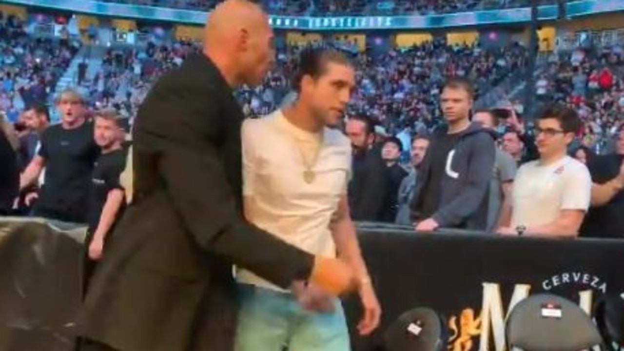 Ortega was thrown out of UFC 248 after a physical altercation.