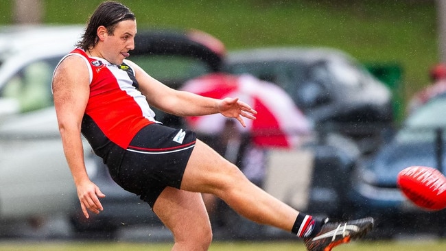 Ethan Lowe in action for Watsonia. Picture: Field of View Photography