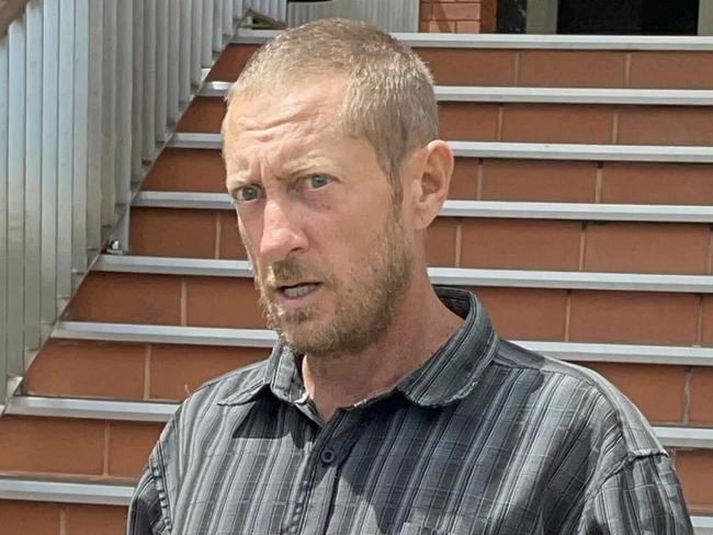 Peter Scott Martin leaves Hervey Bay Magistrate Court on March 20, 2024.