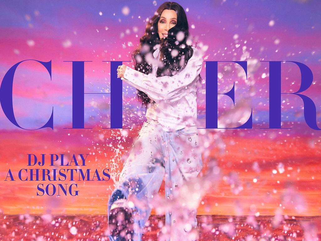 Cher’s Christmas album has rocketed to number 1 on the US iTunes chart. Picture: Supplied.