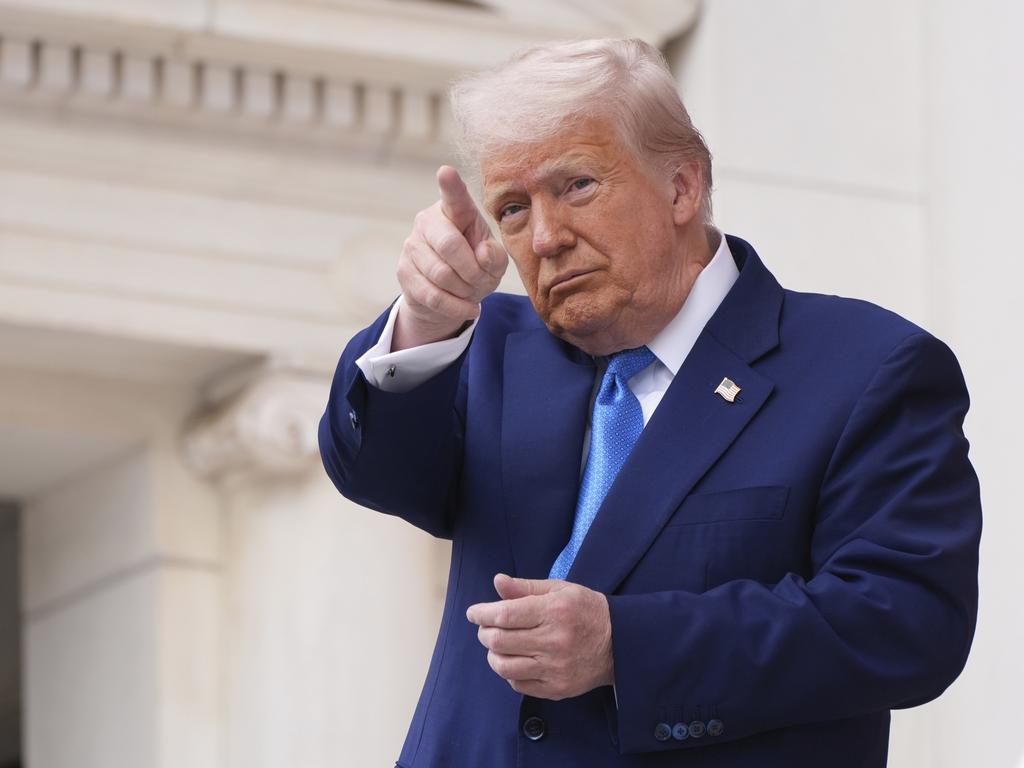President Donald Trump is engaged in a stoush with Harvard University who he has accused of anti-Semitism. Picture: AP Photo