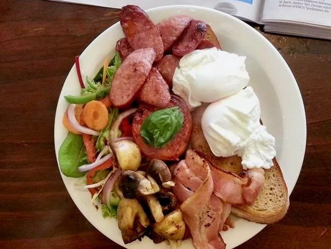 The big breakfast at Cafe Ella. Picture: Supplied