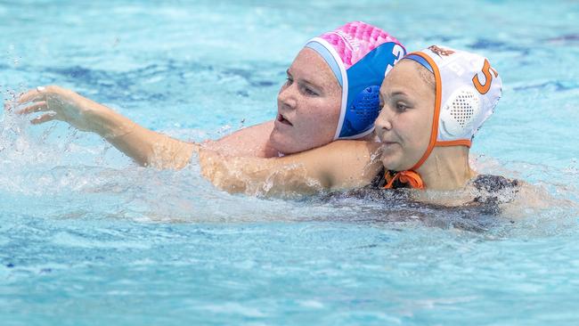 Matilda Moore, left, will be a player to watch in the opens. Picture: Richard Walker