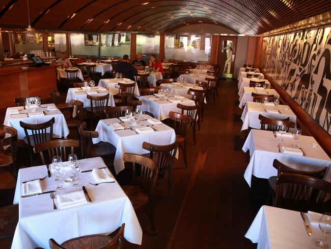 The original Bistro Moncur at 116 Queen St, Woollahra. Picture: Cameron Richardson