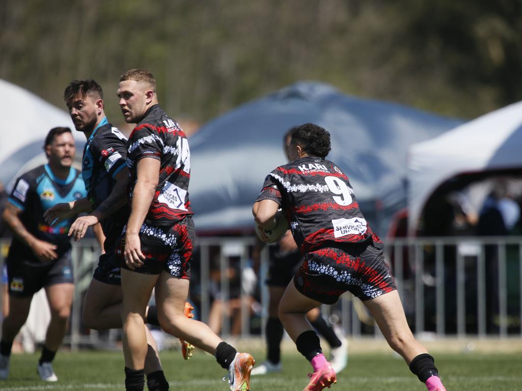 Koori Knockout Day 3 Mens opens DUBBO V BARYULGIL Sunday, 6th October 2024, Location: Hereford St, Bathurst NSW 2795, Australia, Picture Warren Gannon Photography