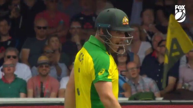 Aaron Finch tons up and gets straight out