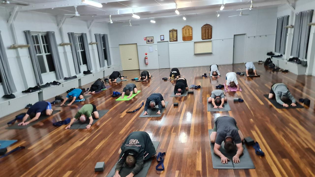 Brikman Yoga, Toowoomba, is growing in popularity with more men signing up for the specialist yoga classes.