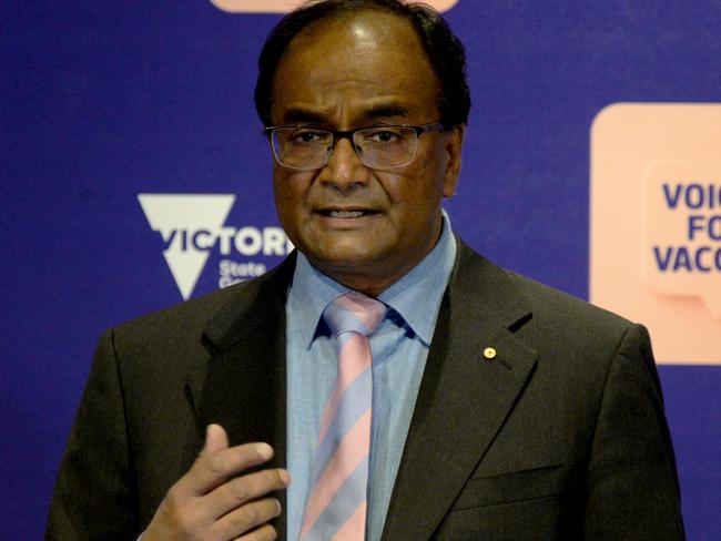 Dr Mukesh Haikerwal says his plans for a vaccination drive have been frustrated. Picture: Andrew Henshaw