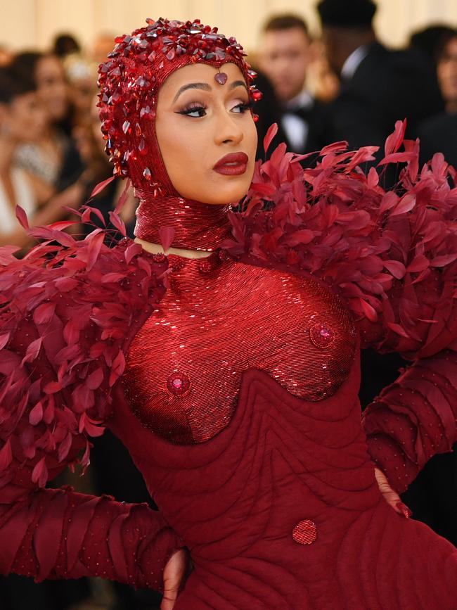 Hustlers star Cardi B last year. Picture: Getty Images