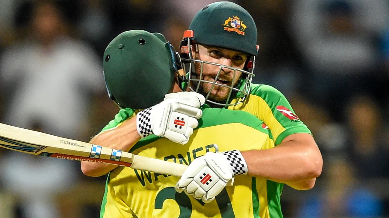 The pair are Australia’s fourth most prolific partnership with 3788 runs — could be third with a 20 run stand in Cairns. Photo by Punit PARANJPE / AFP