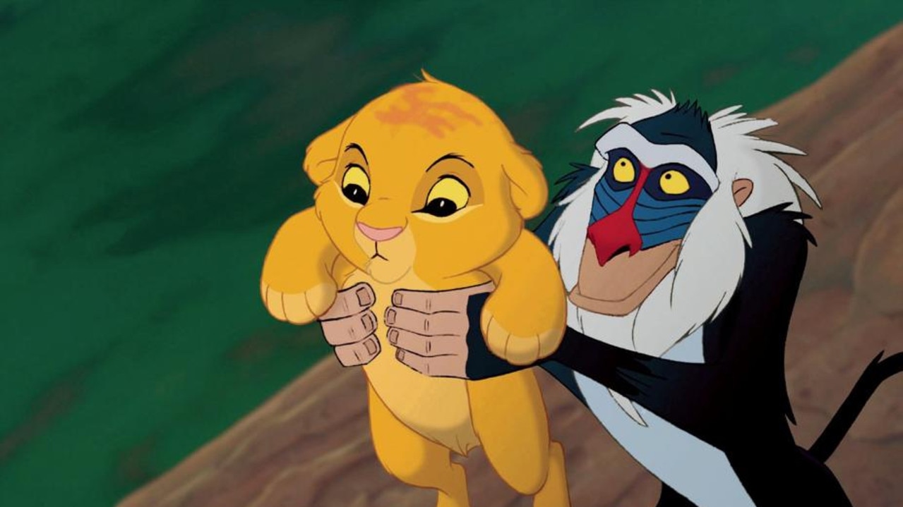 Lion King Simba scene created by baboon | Photos