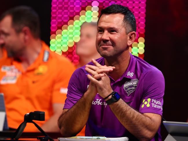 Ricky Ponting at the 2022 BBL Draft. (Photo by Graham Denholm/Getty Images)