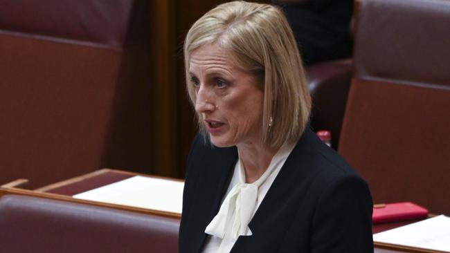 Finance Minister Katy Gallagher warns the government has ‘just scratched the surface’. Picture: Martin Ollman