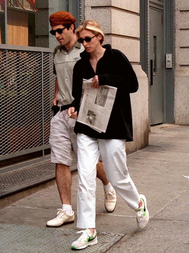 John F. Kennedy Jr and wife Carolyn Bessette Kennedy in 1996. Picture: Globe Photos/ZUMA Wire