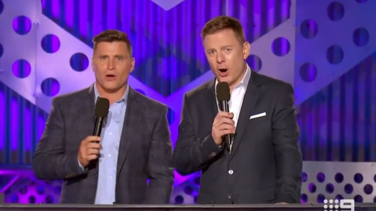 Hosts Shane Crawford and Ben Fordham react.