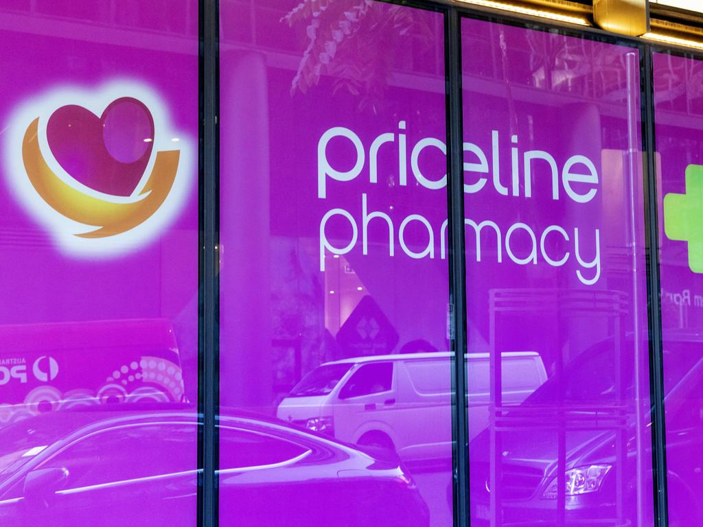 A Priceline store in William St Melbourne is one of many across Australia. Picture: NCA NewsWire / David Geraghty