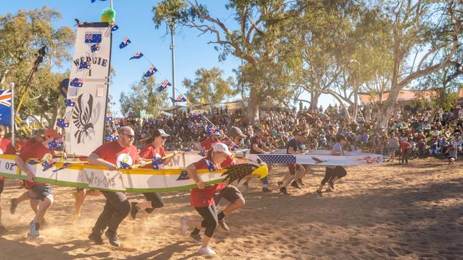 About 4500 spectators are expected to descend on the Todd River banks for the event. Picture: supplied.