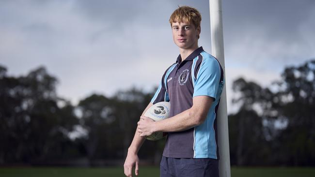 Burnside’s Michael Dinan is one of the state’s best rugby talents. Picture: Matt Loxton
